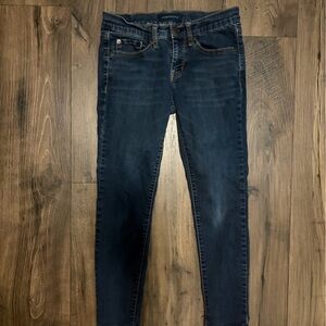 Aeropostale Dark Wash Skinny Jeans